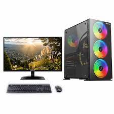 equipo atx gamer ax-6 + monitor 22” fhd