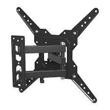 soporte pared tv 23-55 35kg vesa 100x100-400x400 metal negra xue® bas2365 garantia 1 año