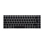 teclado hp 430-g5 440-g5 nsk-xj0sq c/marco silver español org garantia 1 año