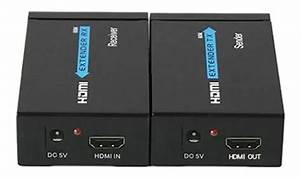 extensor hdmi 1080p 60m con audio rj45 cat5e/6 garantia 1 año