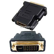 conector adaptador hembra a dvi macho