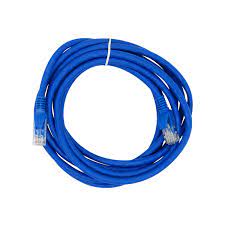 cable patchcord utp cat6e 10m 26awg cca 80% pvc blue xue® garantia 1 año