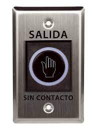 boton de salida sin contacto / salidas nc no com
/ rango de deteccion hasta 10 cm