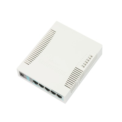 switch mikrotik 5 puertos gigabit ethernet y 1 sfp