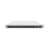 (crs354-48g-4s+2q+rm) cloud router switch 48 puertos gigabit ethernet, 4 puertos sfp+ 10g, 2 puertos qsfp+ 40g, montaje en rack