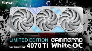 palit rtx 4070 ti gaming pro white oc 12gb