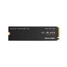 disco ssd m.2 wester digital sn770 1tb black pcie gen4