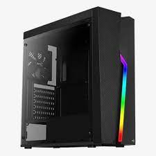 caja aerocool bolt fuente vx500 plus 500w acrilico rgb