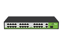 switch poe no administrable 24 puertos rj45 10/100mbps+2puertos
10/100/1000mbps+1sfp 10/100/1000mbps