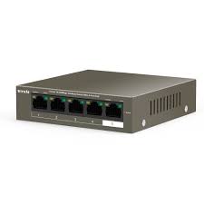 switch poe 4 puertos + 1 puerto uplink 10/100mbps ieee 803,2 af/at 63w