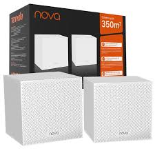 kit mesh de 2 unidades wifi ac2100 tribanda con puertos a gigabit cobertura total hasta 300m2