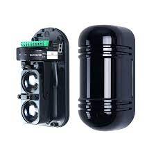 barrera fotolectrica de 2 haces, alcance 60m interior, 30m exterior, ip55,
alimentacion dc12-24v, plastico abs.