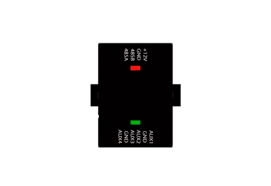 accesorios controladora serie c2 zkteco.
conexión rs485 a 4 entradas aux