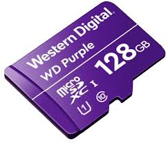 microsd wd purple clase 10
128gb para videovigilancia 24/7 -
3 años de garantia