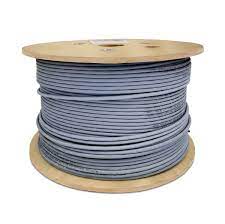 cable utp solido cm cat6 tipo interior 24 awg 305 mts gris