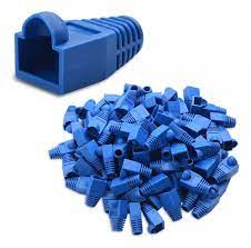 botas modulares color azul para conectores rj45 x 100
unidades