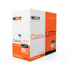 cable utp cat5e en rollo 305mts azul nexxt