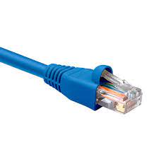 cable de interconexion trenzado cat5e azul 10 pies nexxt