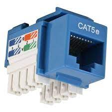 modulo rj45 cat5e para terminacion tipo 110 azul nexxt