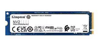 ssd pci-e 4.0 m.2 2280 250gb nvme kingston nv2 snv2s/250g 3000 mb garantia 5 años