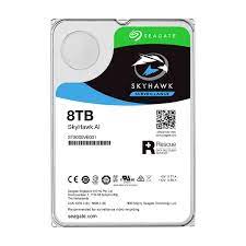 disco duro surv. sata 3.5 8tb 7200rpm 256mb seagate skyhawk ai st8000ve001 garantia 3 años