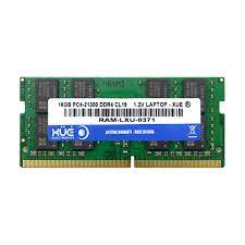 ram ddr4 pc4-25600 4gb 3200mhz cl22 1.2v 8c laptop xue®  garantia 5 años