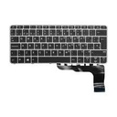 teclado hp 725-g3 820-g3/g4 828-g3/g4 826630-001 c/marco gris español (gen) garantia 1 año