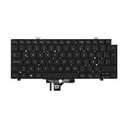 teclado dell 5420 7420 7520 cw3r5 i5-11 backlight español negro sp/la (org) garantia 1 año no incluye instalación