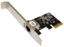 tarjeta de red pcie 10/100/1000 rj45 (chip realtek 8111f) con bracket low profile, marca xue® garantia 6 meses