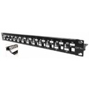 patch panel modular de 24 puertos s/ftp cat6a nexxt