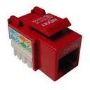 modulo rj45 cat 5e para terminacion tipo 110 rojo nexxt