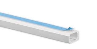 [CANALETA13X7ADLER] canaleta 13x7mm blanca marca adler con adhesivo