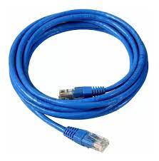 [AB360NXT02] cable de interconexion trenzado cat5e azul 3 pies nexxt