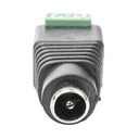 jr53 plug hembra tipo jack de 3.5 mm,
polarizado de 12 vcd