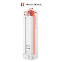 nhp-e610 regleta inteligente conexión wi-fi. 4
toma corriente. 4 puertos usb de carga.
compatible con amazon alexa y google asistant.
1875w de potencia máxima