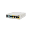 (rb260gsp) switch mikrotik 5 puertos poe (pasivo) (1in/4out) gigabit ethernet y 1 sfp