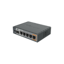 (hex s) router dual core, 5 puertos gigabit, 1 puerto sfp, poe in, poe out