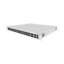 cloud router switch 48 puertos poe 802.3af/at gigabit, 4 puertos sfp+ 10g, 2 puertos qsfp+ 40g, montaje en rack