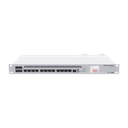 (ccr1036-12g-4s-em) cloud core router, cpu 36 núcleos, 12 puertos gigabit ethernet, 4 puertos sfp y 8 gb memoria