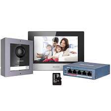 [DS-KIS604-P] kit ip videoportero incluye estacion