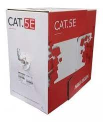 [DS-1LN5EO-UU/E] cable utp cat 5e exterior negro uso redes y cctvcm
23awg ul hikvision x 305 mts 100% cobre