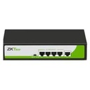 switch poe no administrable 4 puertos rj45 10/100mbps+2 puertos uplink
10/100mbps backplane 1.2gbps