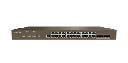 switch administrable capa 2 10/100mbps 24p gigabit+4p gigabit sfp proteccion 6kv montaje en rack
19