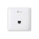 access point wi-fi de banda dual ac1200 para pared, puerto: 2× puerto rj45 gigabit
velocidad: 300 mbps a 2,4 ghz + 867 mbps a 5 ghz, características: compatible con la
caja de conexiones estándar de la ue, 802.3af poe, 2× antenas internas, mu-mimo, band steering,
beamforming, load balance, rate limit, wireless schedule, gestión centralizada mediante omada
sdn controller, omada app, 86,8 × 86,8 × 30,2 mm