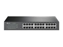 switch administrable gigabit de 24 puertos, 24 puertos rj45 a 10/100 / 100mbps, vlan basada en
etiquetas, qos, igmp snooping. incluye kit de montaje en rack.