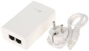 adaptador poe pasivo 48v, soporte poe pasivo 48v, auto-determinación de requisitos energéticos,
diseño montaje en pared, soporte velocidad gigabit, plug-and-play, sin necesidad de configuración