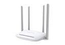 router inalámbrico n 300mbps, 1 wan 10 / 100m + 4 lan 10 / 100m, 4 antenas fijas