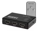 switch hdmi 3 puertos con control remoto y receptor