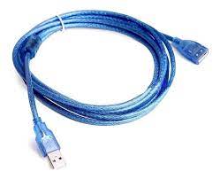 [USB EXT 5M DES] cable extencion usb 2.0 x 5 metros mas filtro desoxigenida