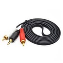 cable 2x1 stereo a rca x 1,5 metros